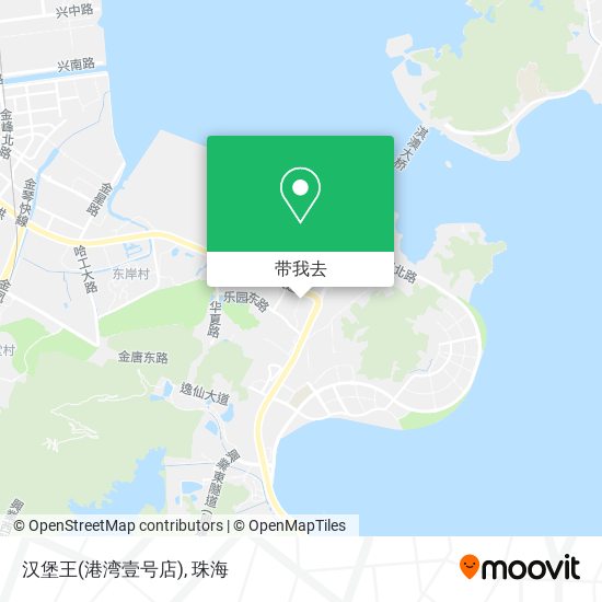 汉堡王(港湾壹号店)地图