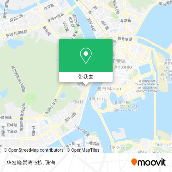 华发峰景湾-5栋地图