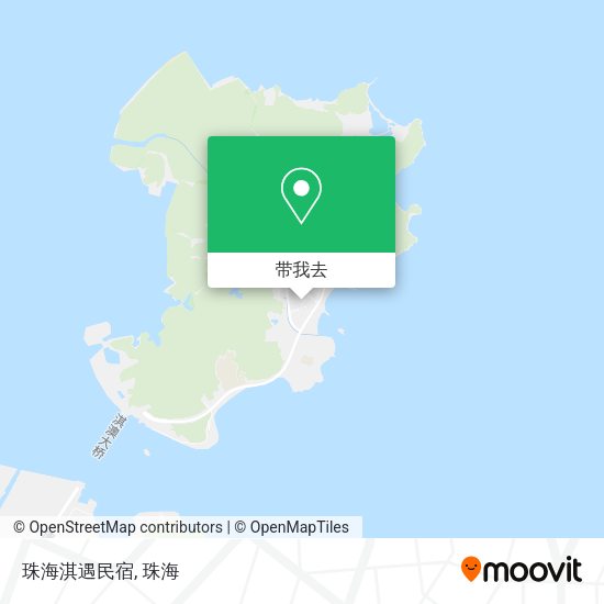 珠海淇遇民宿地图
