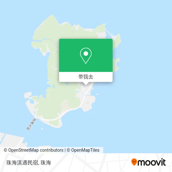珠海淇遇民宿地图