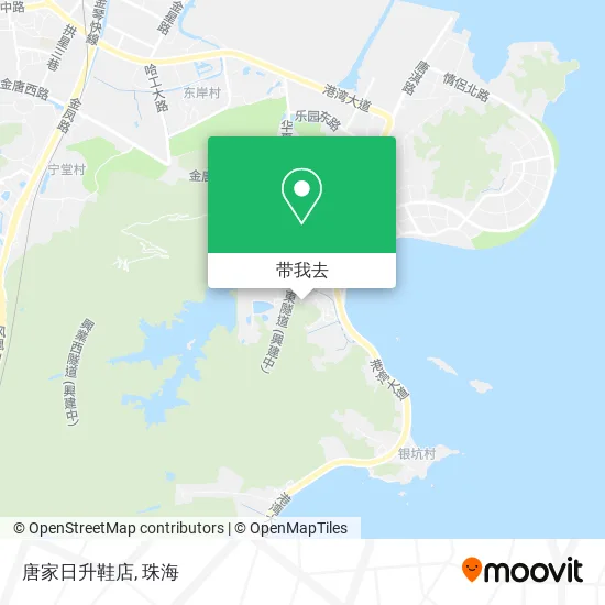 唐家日升鞋店地图