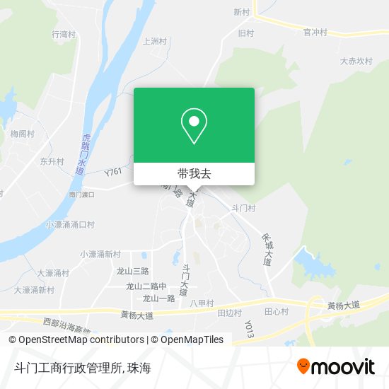 斗门工商行政管理所地图
