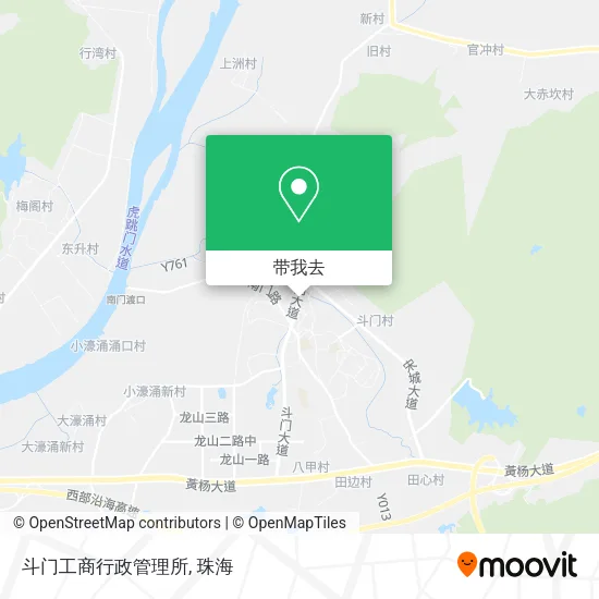 斗门工商行政管理所地图