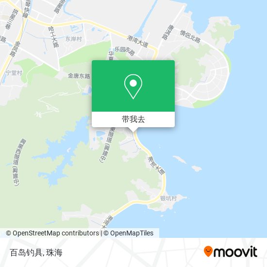 百岛钓具地图