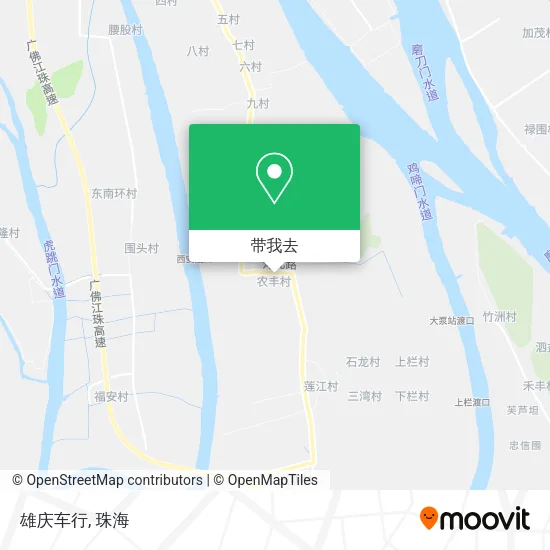 雄庆车行地图