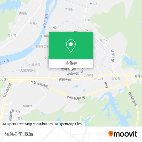 鸿纬公司地图