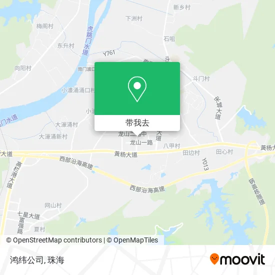 鸿纬公司地图