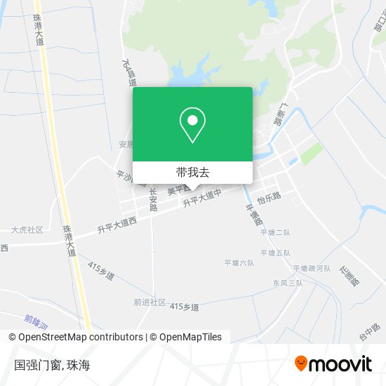 国强门窗地图