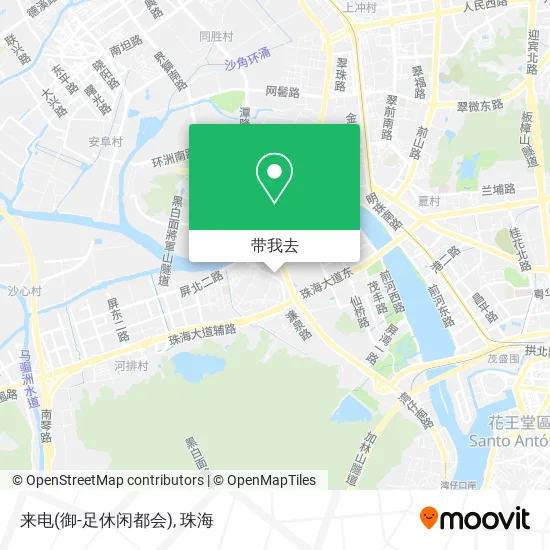 来电(御-足休闲都会)地图