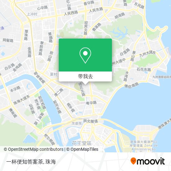 一杯便知答案茶地图