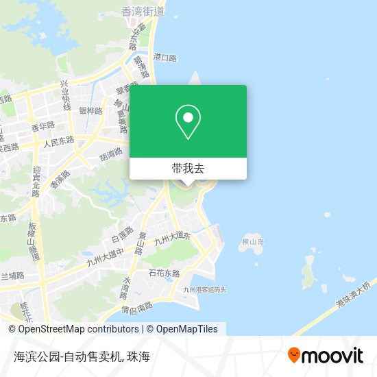 海滨公园-自动售卖机地图