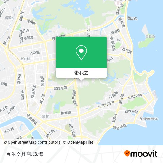 百乐文具店地图