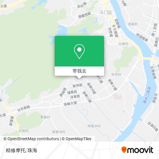 精修摩托地图