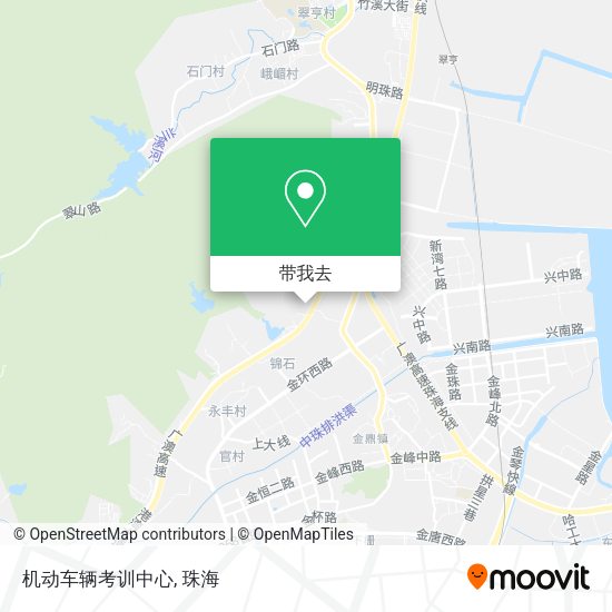 机动车辆考训中心地图
