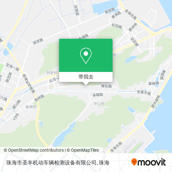 珠海市圣丰机动车辆检测设备有限公司地图