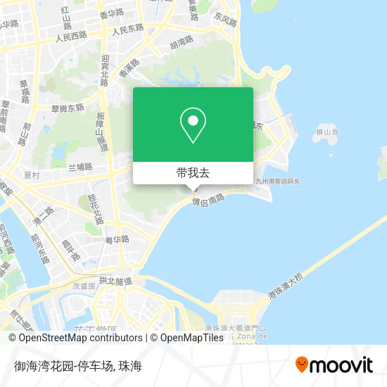 御海湾花园-停车场地图