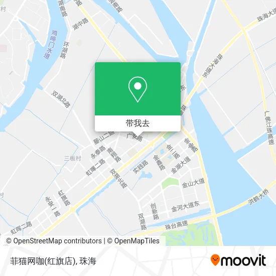 菲猫网咖(红旗店)地图