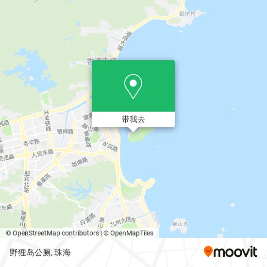 野狸岛公厕地图