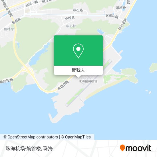 珠海机场-航管楼地图