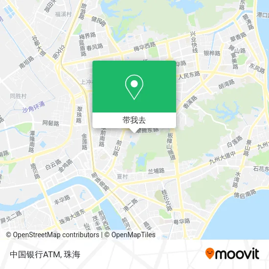 中国银行ATM地图