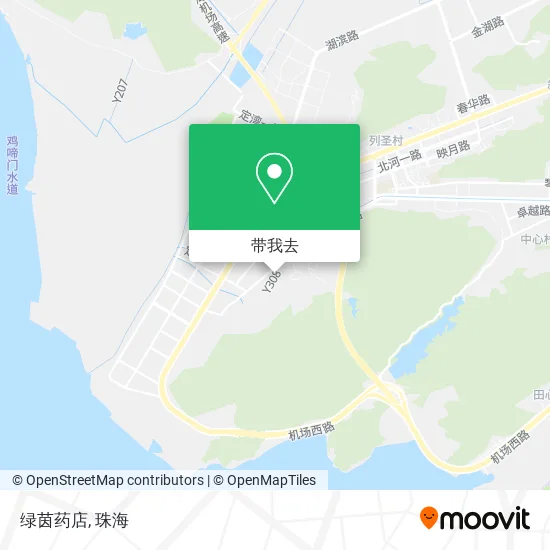 绿茵药店地图