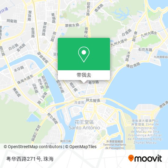粤华西路271号地图