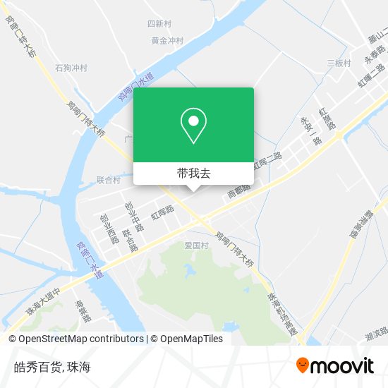 皓秀百货地图