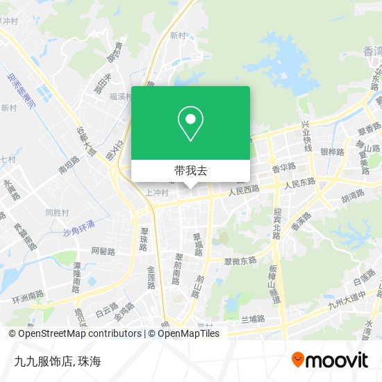 九九服饰店地图