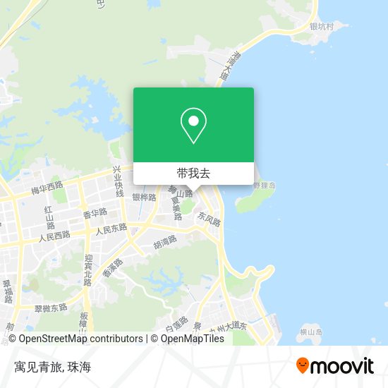 寓见青旅地图