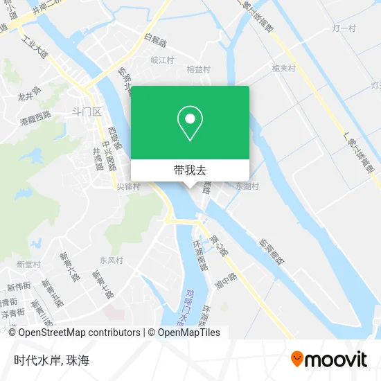 时代水岸地图