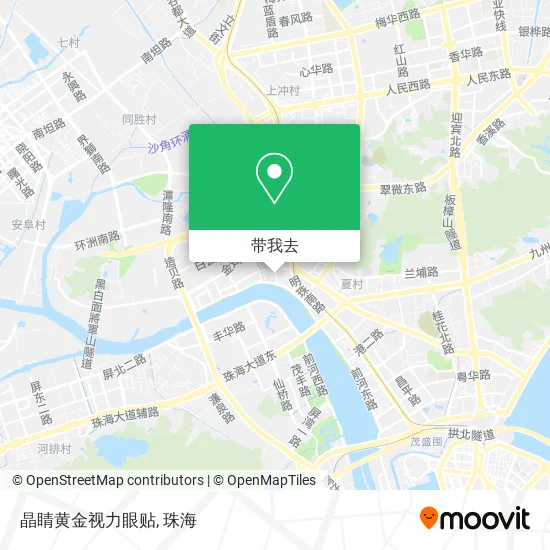 晶睛黄金视力眼贴地图