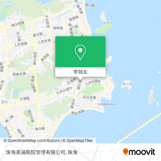 珠海美涵医院管理有限公司地图