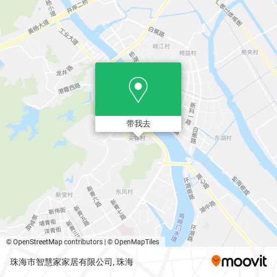 珠海市智慧家家居有限公司地图