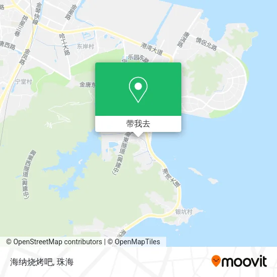 海纳烧烤吧地图