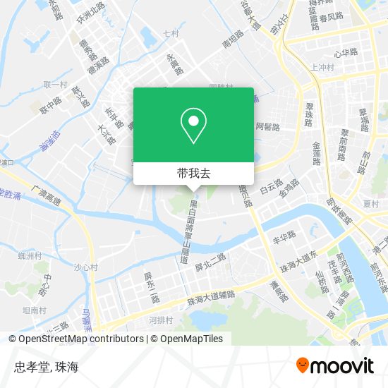 忠孝堂地图
