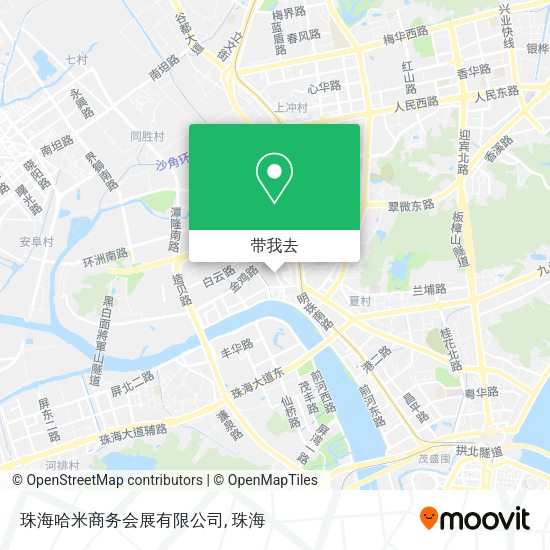 珠海哈米商务会展有限公司地图