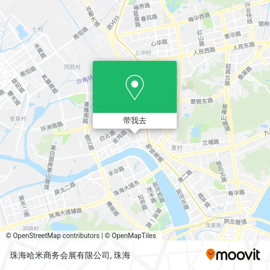 珠海哈米商务会展有限公司地图