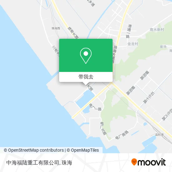 中海福陆重工有限公司地图