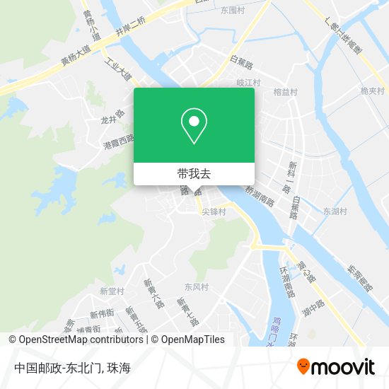 中国邮政-东北门地图