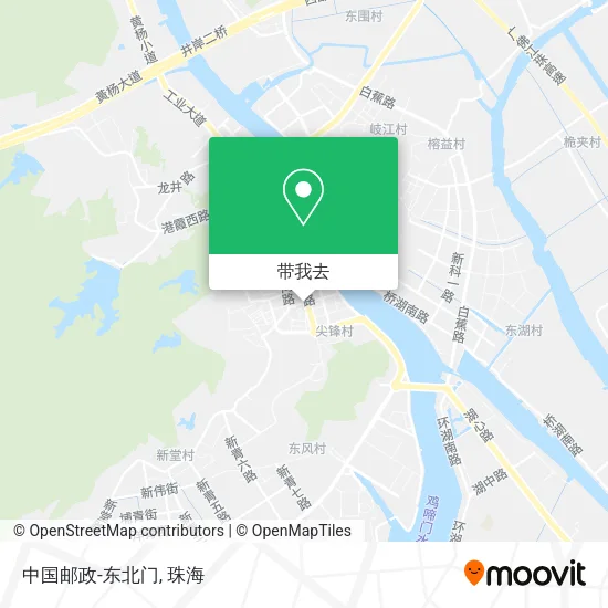 中国邮政-东北门地图