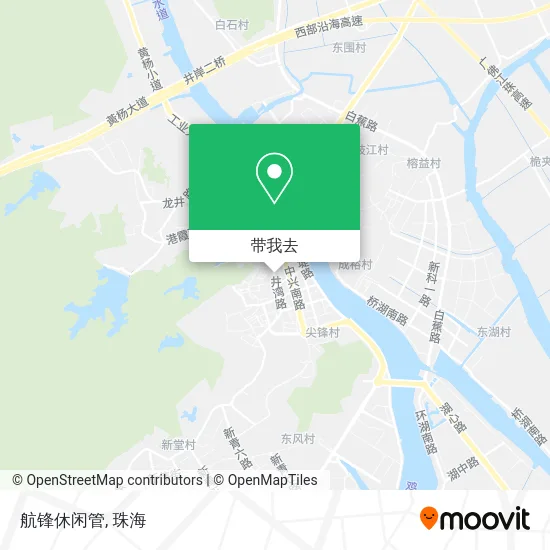 航锋休闲管地图