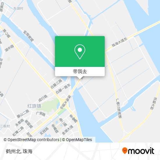 鹤州北地图