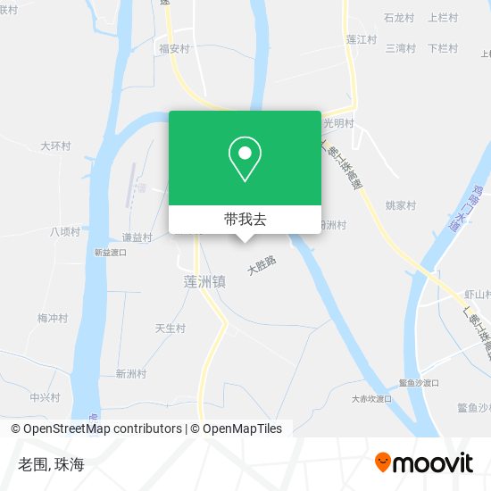 老围地图
