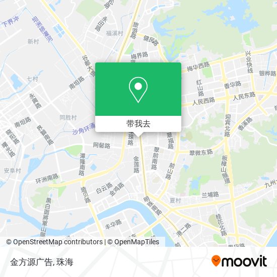 金方源广告地图