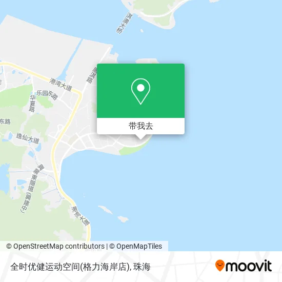全时优健运动空间(格力海岸店)地图