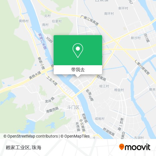 赖家工业区地图