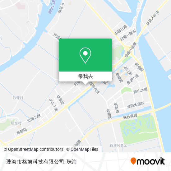 珠海市格努科技有限公司地图