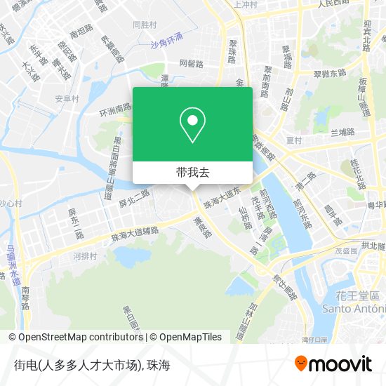 街电(人多多人才大市场)地图