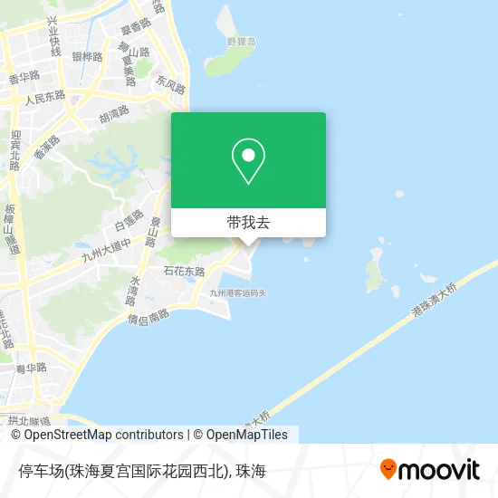 停车场(珠海夏宫国际花园西北)地图
