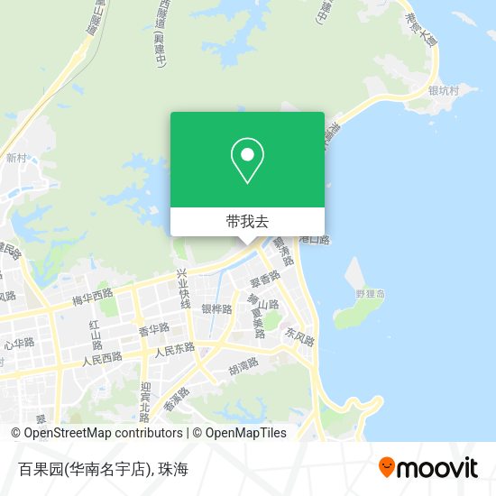 百果园(华南名宇店)地图